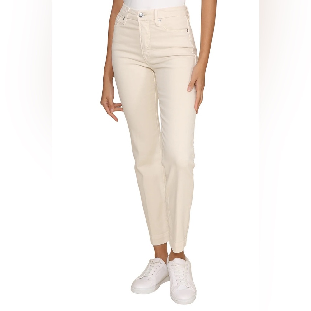 Good American Good Classic Cream Colored Jeans Size 27 NWT